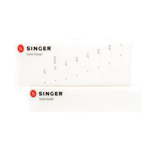 SINGER Stitch Gauge & Guide - Seam Measuring Tool for Machine Sewing