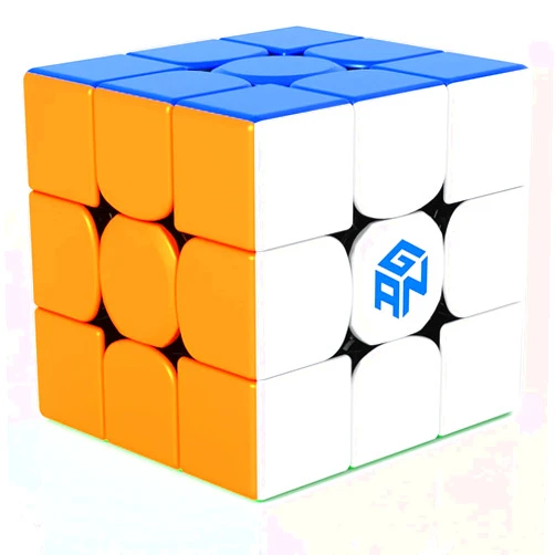 GAN 356 R S, 3x3 Speed Cube Gans 356RS Magic Cube Non-Magnetic (Stickerless)