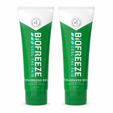Biofreeze Arthritis Pain Relief Gel, Fast Acting, Long Lasting, & Powerful Topical Pain Reliever Pack of 2