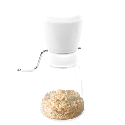 Fox Run, 3.5 x 5 x 7.5 inches, Glass Manual Nut Chopper Grinder with Handle
