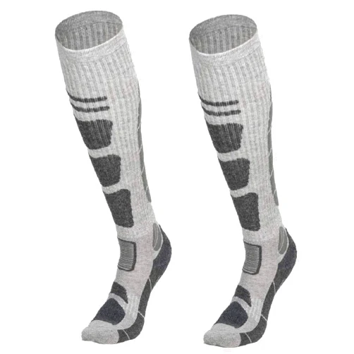 FANELIK 2 Pairs Ski Socks Merino Wool Winter Cold Weather Socks for Skiing, Snowboarding Sport Socks Men Women