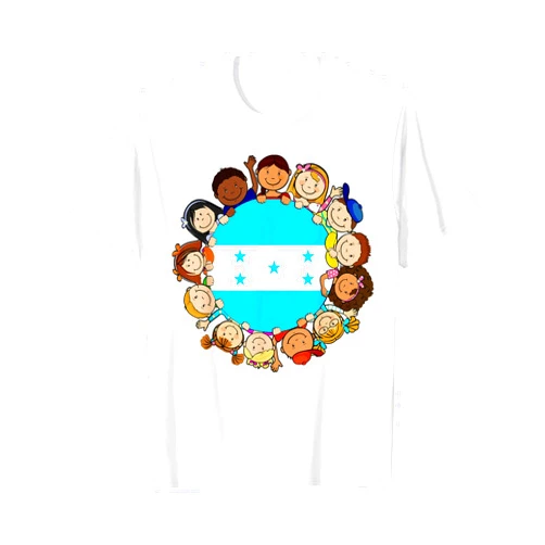 Hispanic Heritage Month Shirt Women Toddler Latin Honduran Flag Hispanic Heritage Month Honduras Kids Boy Girl T-Shirt