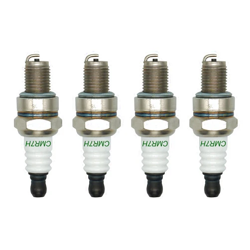 Hzoziza CMR7H Resistor Spark Plug, Replaces Champion RZ7C, NGK CMR7H, Husqvarna 506615101 544260901, Redmax 369991867, Fits for Husqvarna Stihl Redmax Blowers Brushcutters Trimmers Chain Saws, 4-Pack