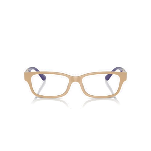 A｜X ARMANI EXCHANGE A|X ARMANI EXCHANGE Women's AX3107U Universal Fit Rectangular Prescription Eyewear Frames, Shiny Tundra/Demo Lens, 54 mm
