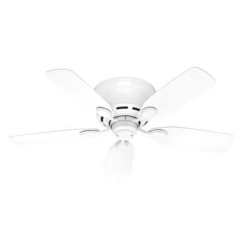 Hunter Fan Company 51059 Hunter Indoor Low Profile IV Ceiling Fan with Pull Chain Control, 42