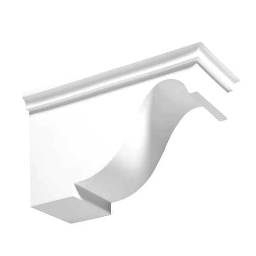 Fypon Premium Architectural Brackets Decorative Smooth Style | Low Maintenance Interior & Exterior Use | 5 1/2