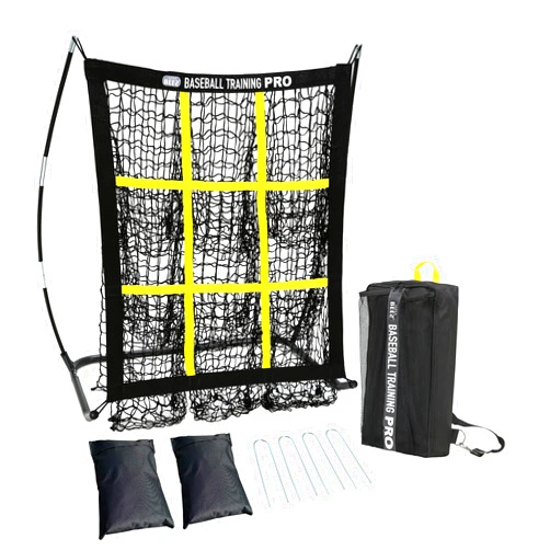 JAPER BEES Pitching Target Net Pitching Net with Strike Zone Baseball Softball Training Equipment for Youth and Adults |Portable Quick Assembly Design |Carry Bag