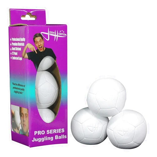 Zeekio Josh Horton Pro Series Juggling Balls - 12-Panel, Synthetic Leather - Set of 3