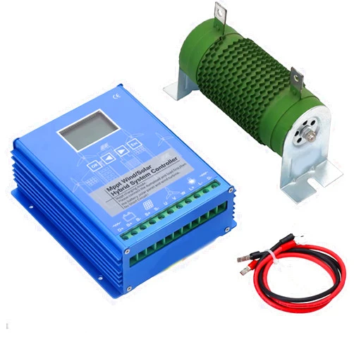 SZYARA Solar Wind MPPT Charge Controller,8000W Wind Solar Hybrid Charge Controller Withauto Regulator for Home Use Windmill Turbine