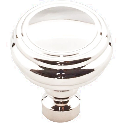 Top Knobs Brixton Rimmed Knob 1 1/4 Inch Polished Nickel