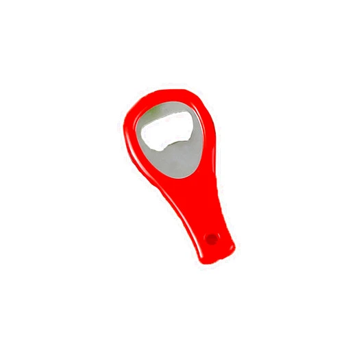 Generic Red Beer Bottle Opener, Simple plastic and Stainless Steel Bartender Bottle Openers for Men and Women, for Kitchen, Bar, and Restaurant, Wedding and Party Tools