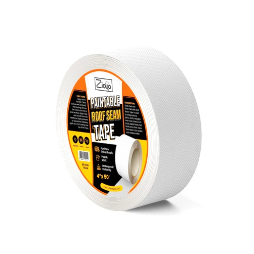 Ziollo Paintable 4 Inch Seam TapeZiollo Peel and Stick Paintable Roof Seam Tape - 4 inch