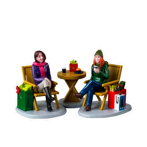 Lemax Christmas Shopping Break, Set of 3#42350