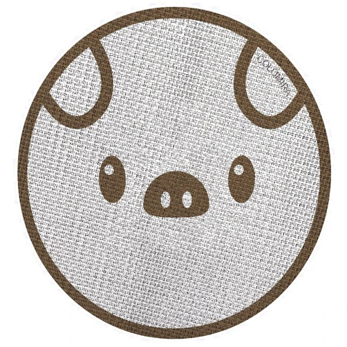 Colomira 53.5mm Espresso Puck Screen, 1.7mm Thickness 150μm Espresso Filter Screen, Mesh Coffee Reusable Filter For Espresso Portafilter Filter Basket 54mm(Piggy)