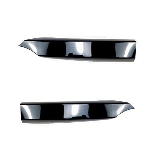 TocOLa Front Bumper Lip Splitter Body Kit Compatible with-BMWw 1 Series E82 E88 118d 120d 120i 125i 135i M-Tech Splitter Exterior Tuning (Color : Gloss Black)