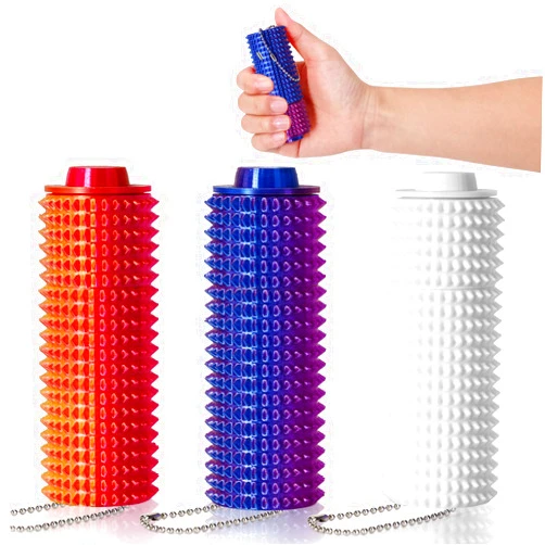 SASBSC Little Ouchies Pain Fidget, Sensory Toys for Adult, 3D Printed Mini Pain Stim Tool Design for Anxiety, Focus&Stress, Spiky Sensory Pocket Fidget Toys Gifts for Office, Travel（Purple+Red+White）