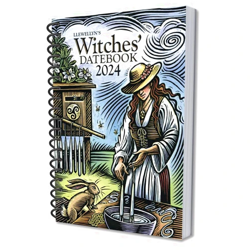 Llewellyn,JD Walker,Tess Whitehurst,Deborah Blake,Melissa Tipton,Mickie Mueller,Kelden,James Kambos,Monica Crosson,Laurel Woodward,Elizabeth Barrette Llewellyn's 2024 Witches' Datebook (Llewellyn's 2024 Calendars, Almanacs & Datebooks, 17)