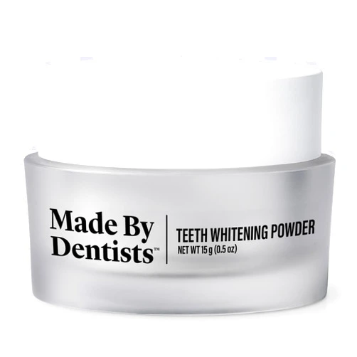 Made by Dentists Professional Teeth Whitening Powder - Remineralizing Hydroxyapatite Tooth Powder Formula with Pap, and Diamond Pwdr - Non-Abrasive Stain Remover for Instant Results