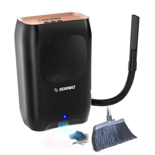 Gearwiz Touchless Automatic Electric Vacuum Dustpan with Nozzle Attachment – Hands-Free, Multi-Mode Floor Cleaner for Professional Use