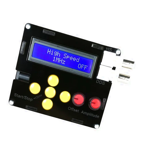 Weytoll DDS Functional Signal Generator, Function Low Frequency Precise Function Signal Generator Frequency Module Signal Generator 1Hz-500kHz Frequency Amplitude DC4~10V Voltage