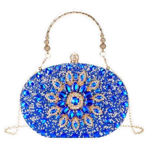 Suhatjia Rhinestone Evening Clutch Purses for Women Evening Weddings,Party Purses Crystal Diamond Glitter Sparkly Handbag