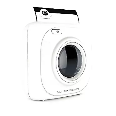 Paperang Portable Photo Printer,Thermal Label Printer,Wireless Instant Photo Printer for Receipt,Study,Record,Gift,Painting,Label,Pocket Printer Compatible with iOS/Android Systems (Printer)