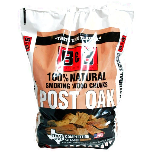 B&B Charcoal Inc B & B Charcoal 00132 Wood Smoking Chunks, 549 Cubic Inch (1)