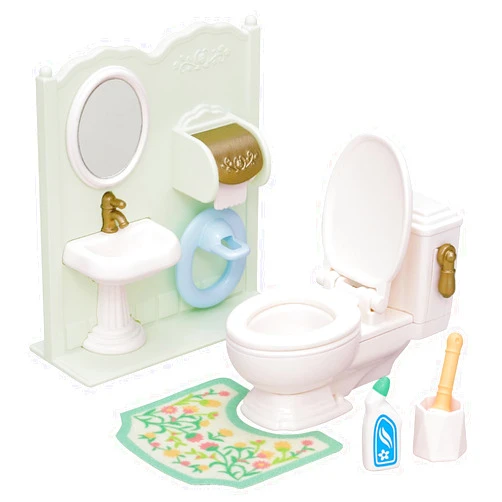 Calico Critters Toilet Set