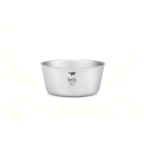 Keith Titanium Ti5321 Single-Wall Bowl - 18.6 fl oz