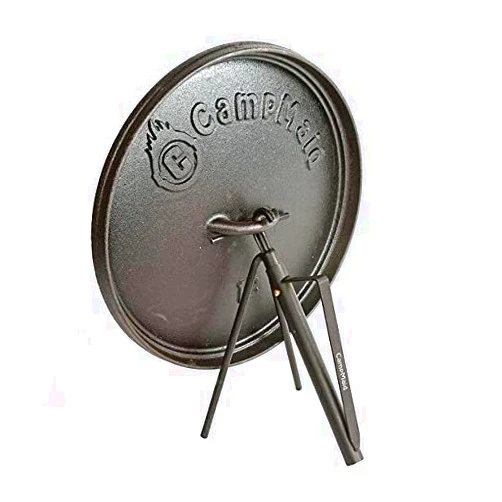 CampMaid Dutch Oven Kickstand & Lid Lifter - Durable Dutch Oven Lid Lifter - Lightweight & Portable Camp Cooking Accessories - Unique Camp Kitchen Equipment - Outdoor Cooking Essentials