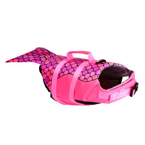 PETBACOO Dog Life Jackets, Pet Floatation Life Vest for Small, Middle, Large Size Dogs, Dog Lifesaver Preserver Swimsuit for Water Safety at The Pool, Beach, Boating (L)