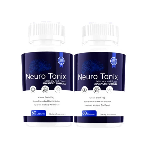 Mega Hits Neuro Tonix Capsules NeuroTonix Memory and Focus Capsules Advanced Formula (120 Capsules, 2 Pack)