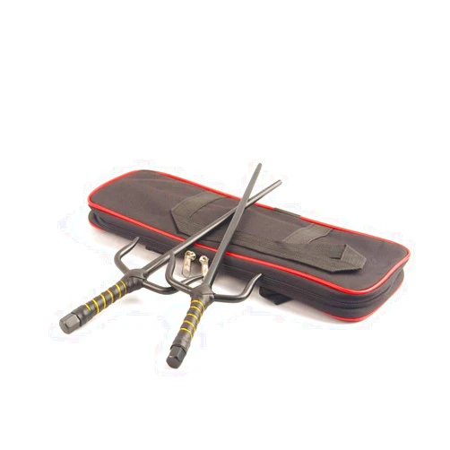 Superdo Octagon Metal Martial Arts Sai Multi Size(Black, 15