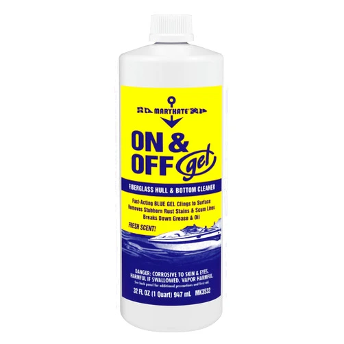 MaryKate MK3532 On & Off Gel Hull & Bottom Cleaner, 32 fl oz.