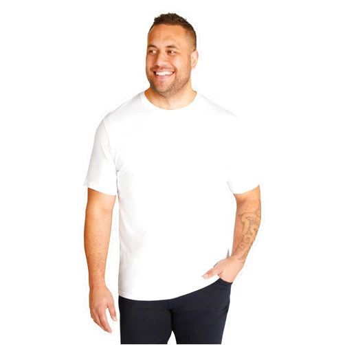 Johnny Bigg - Essential Crew Neck Tee | Big and Tall T-Shirts for Men | 100% Cotton T-Shirts for Men | Short Sleeve