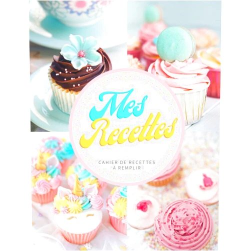 Cahier Steel Mes Recettes - Cahier de Recettes à Remplir: Carnet à Compléter pour 52 Recettes - Livre de Recettes Personnalisé Spécial Pâtisserie (French Edition)