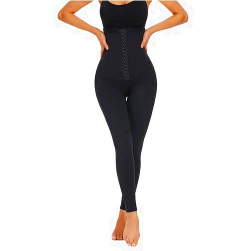 Eumygrl High Waist Corset Legging for Women - Butt Lifter Tummy Control Shaping Sport Tights Waist Trainer
