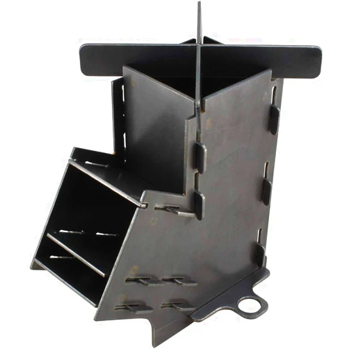 Marsh Kettles Camping Survivalist Prepper Flat Pack Mini Rocket Stove