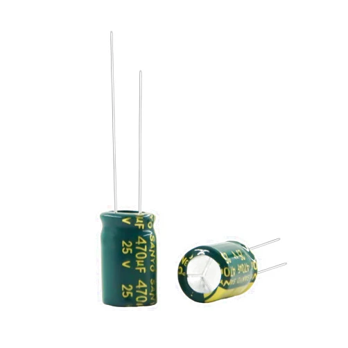 Boguish 470uF 25V Capacitors Radial Lead Cylindrical Aluminum Electrolytic 8x12mm 20Pcs