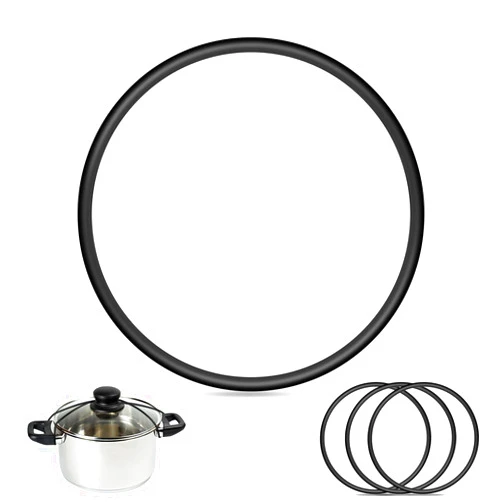 Tophoniex 3 Pack Lid Latch Strap Rubber Band, Lid Securing Strap for Crockpot, Reusable Universal Lid Strap 6,7,8 Quart for Hamilton Beach Slow Cooker, Casserole, Pots, Pans(Black)