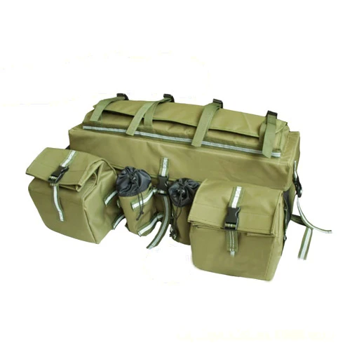 IDOEASE camouflage ATV Rear Rack Gear Bag, Water-Resistant ATV Seat Bag ATV Cargo Bag ATV Padded Storage Bag…