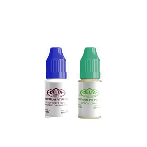 DeltaKits Premium Pit and Polish Combo, Professional Windshield Repair Resin Combo