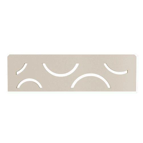 Schluter Systems Niche Shelf-N - Curve Design - Cream - (SNS1D6TSC) Kerdi-Line Shower Acessory