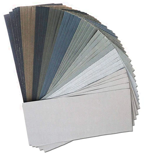 BAISDY 45Pcs Wet Dry Sandpaper, 400/600/ 800/1000/ 1200/1500/ 2000/2500/ 3000 Grit Assorted Sanding Sheets for Automotive Polishing, Metal Sanding, Wood Furniture Finishing, 9 x 3.6 Inch by BAISDY