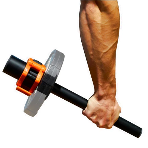 Fitarc Wrist Bar,Forearm Strengthener,Wrist Curl Bar for 2 Inch Olympic Plate,Grip Strength Trainer, Forearms Workout for Lateral Forearm,Wrist Rotation Exerciser,Forearm Trainer