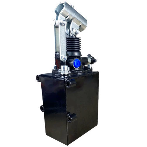 Generic Hydraulics Single Acting Hydraulic Hand Pump with 2 QTs Tank 4350 PSI,45 cc Single Acting Hydraulic Pump – Portable Hydraulic Power for System Testing, Emergencies