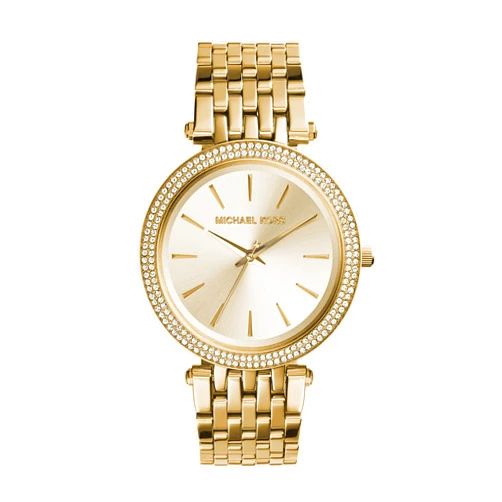Michael Kors Darci Women's Watch, Stainless Steel and Pavé Crystal Watch for Women