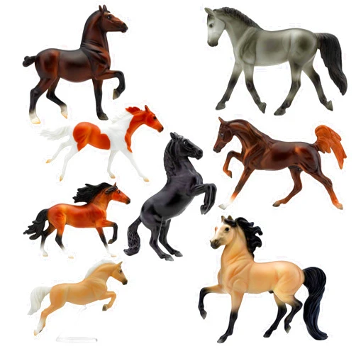Breyer Stablemates Deluxe Horse Collection - 8 Figures, 1:32 Scale, 3.75