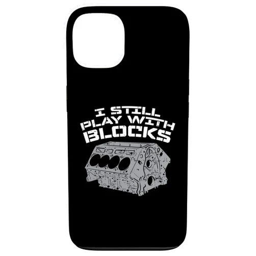 BoredKoalas Race Car Racing Racer Gifts I Still Play Blocks Funny Racing Car Mechanic Racer Gift Case for iPhone 13