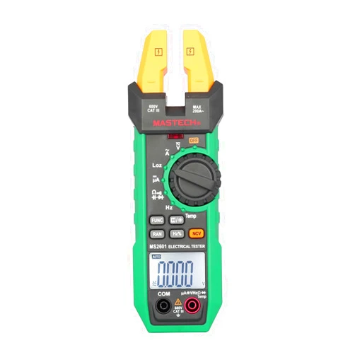 NHJLFKSA MS2601 Digital AC/DC Fork Meterto Continuity Frequency Duty Cycle Temperature